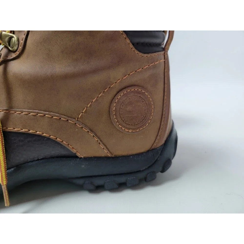 Polo‎ Sport Ralph Lauren Mens Brown Leather Duck  Boots  US 8.5